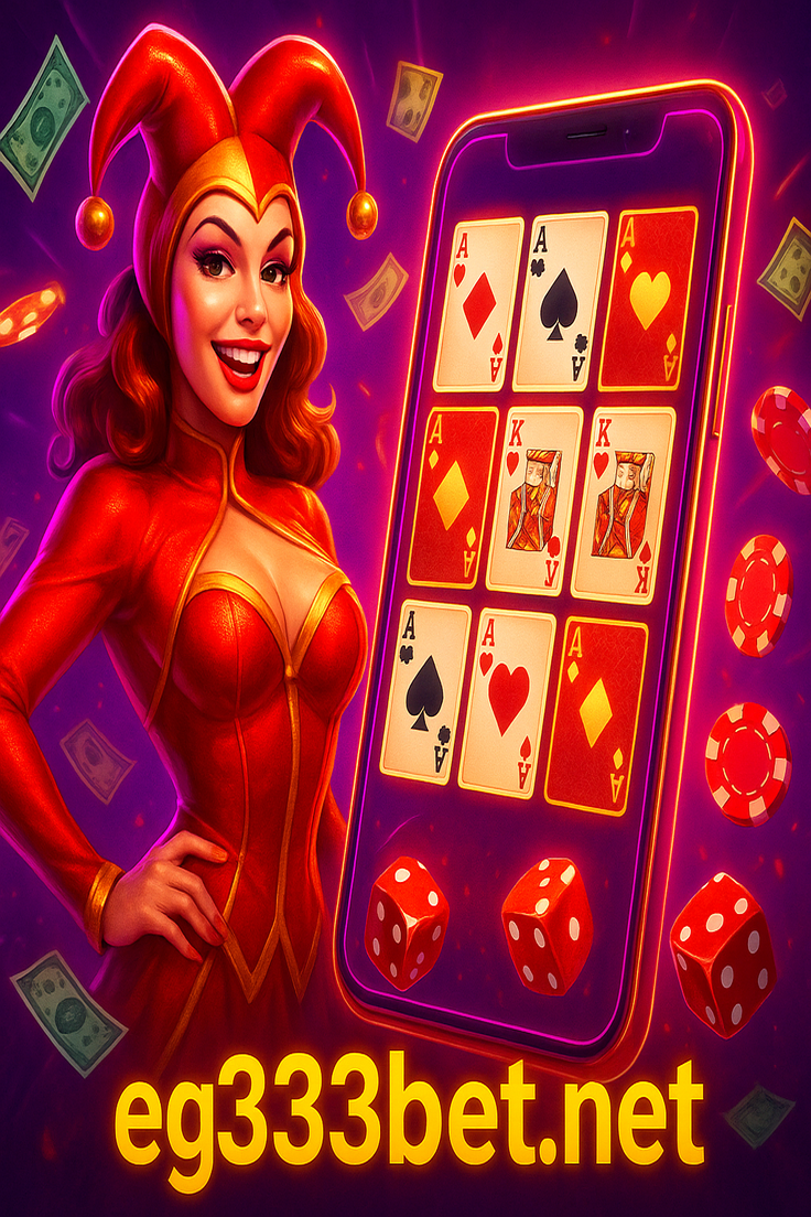 eg333bet: স্লট মেশিনের গেমগুলো খেলুন, স্মার্ট ক্যাশআউট এবং বিশাল জয়ের সুযোগ পান